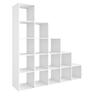 Lugna Cube Shelving Unit Stepped 5-4-3-2-1