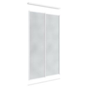 Lugna 2 Sliding Doors Package - 2 Mirror