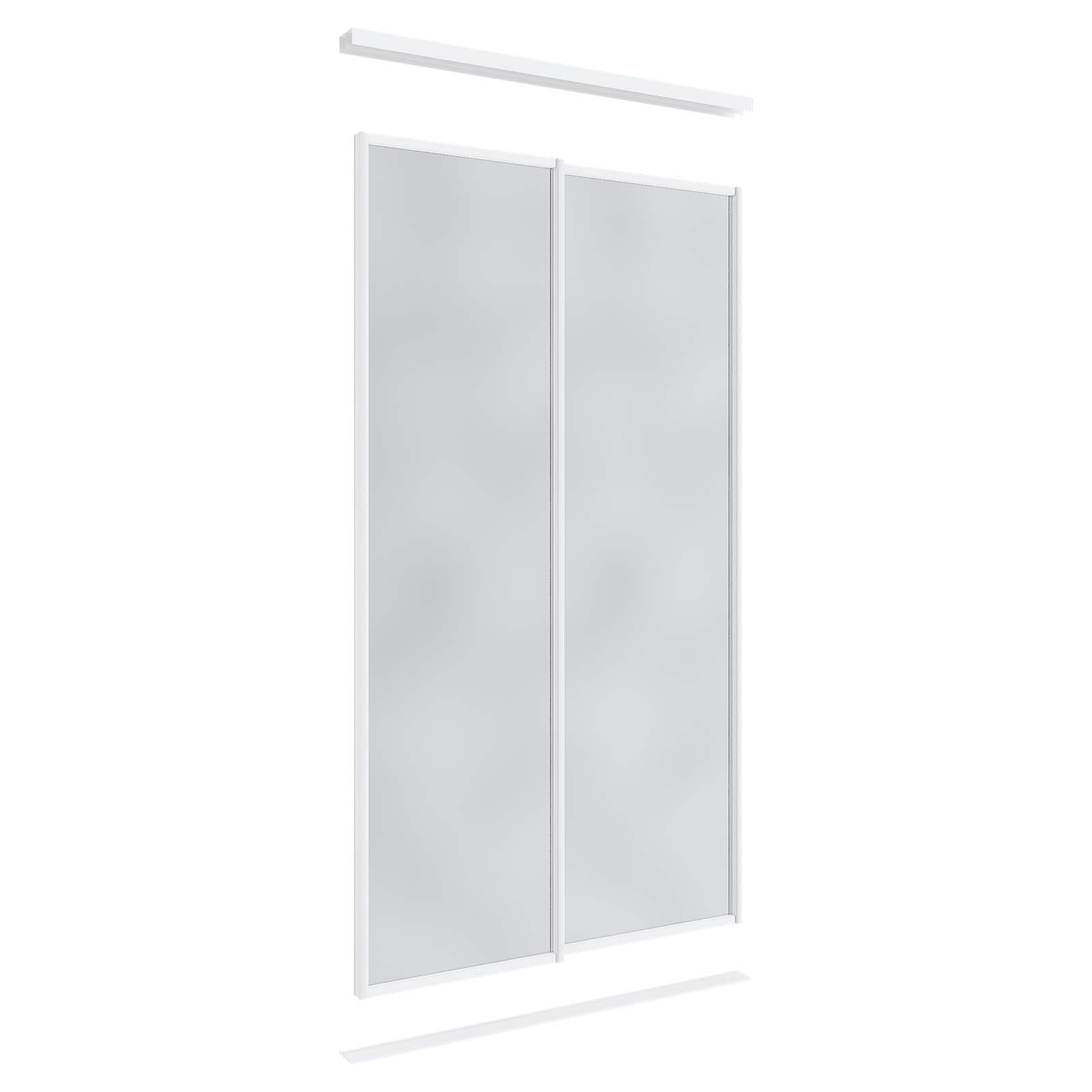 Lugna 2 Sliding Doors Package - 2 Mirror