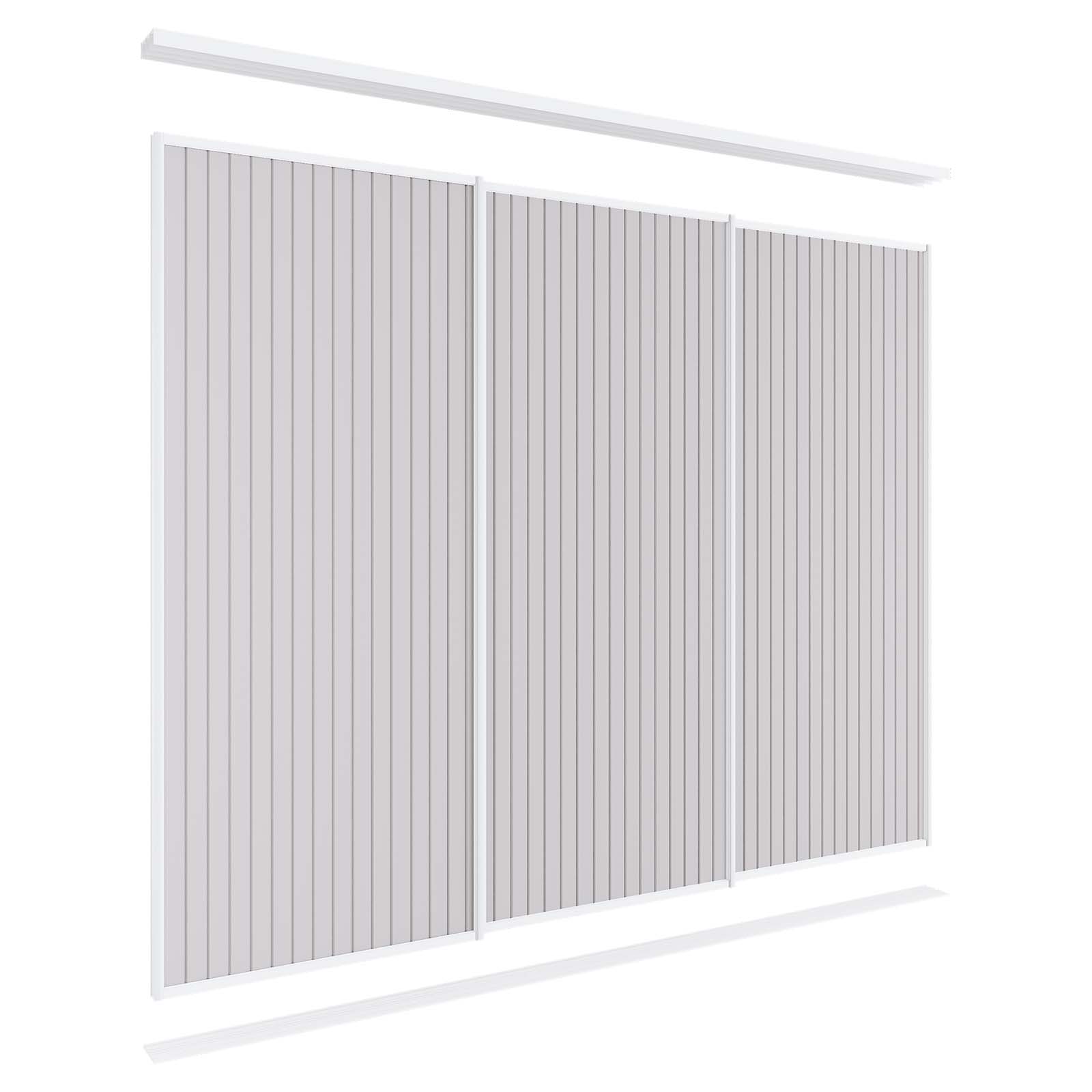 Lugna 3 Sliding Doors Plackage - 3 VJ Panel