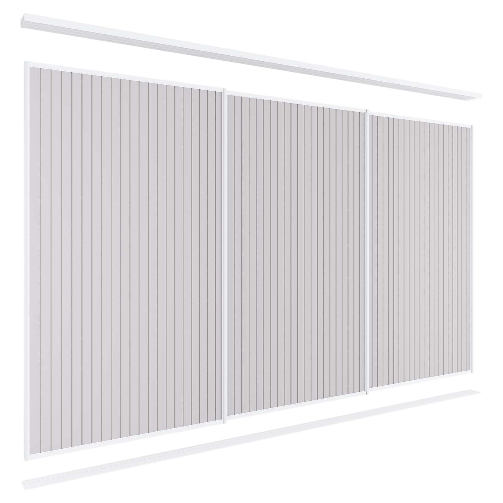 Lugna 3 Sliding Doors Plackage - 3 VJ Panel