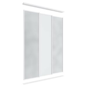 Lugna 3 Sliding Door Package - 2 Mirror 1 Melamine