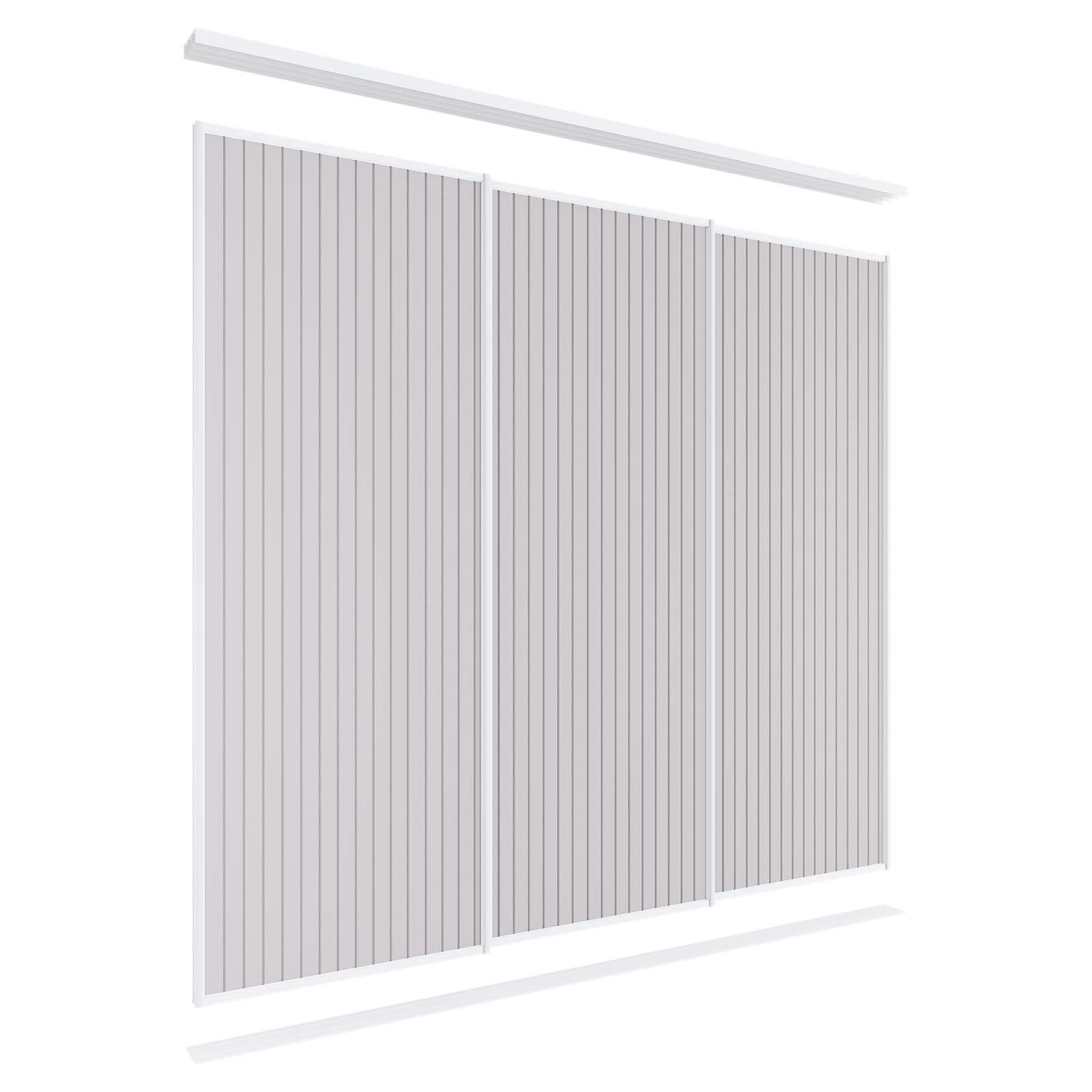 Lugna 3 Sliding Doors Package - 3 VJ Panel