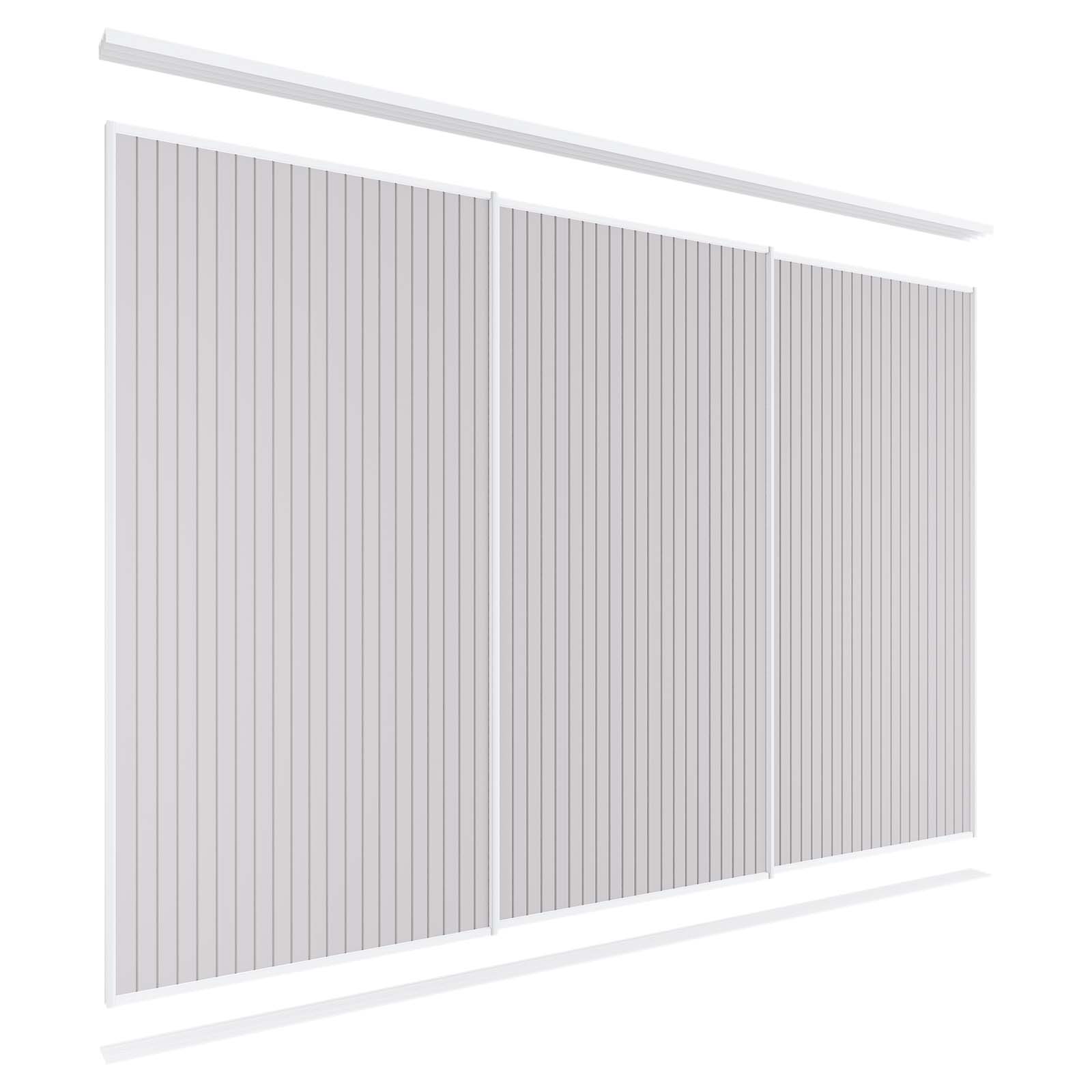 Lugna 3 Sliding Doors Package - 3 VJ Panel