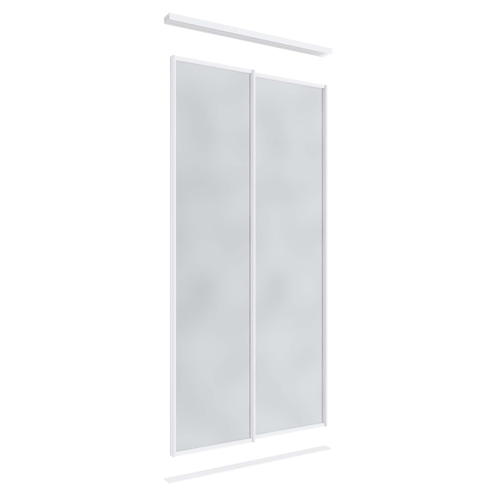 Lugna 2 Sliding Doors Package - 2 Mirror