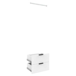 Lugna Insert Kit 2 Drawer 1 Hangrail