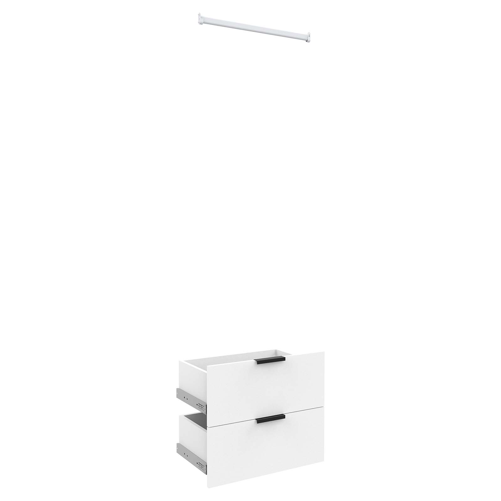 Lugna Insert Kit 2 Drawer 1 Hangrail