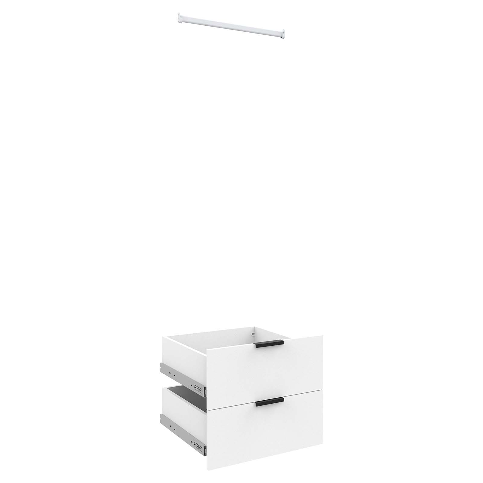 Lugna Insert Kit 2 Drawer 1 Hangrail