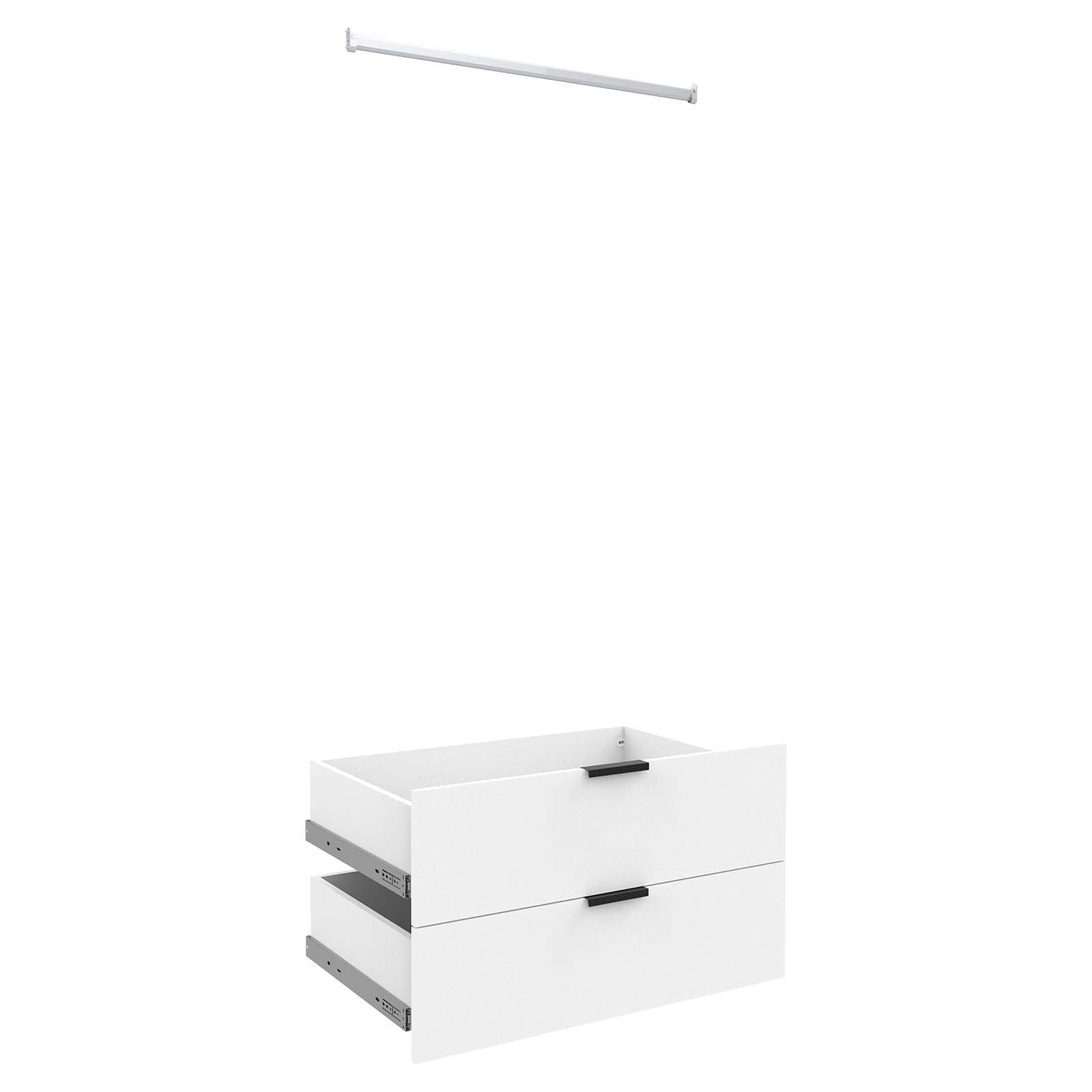 Lugna Insert Kit 2 Drawer 1 Hangrail